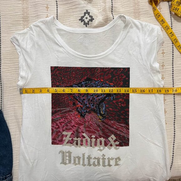Zadig & Voltaire Antonia Tiger Tee Worn once M - Picture 8 of 9